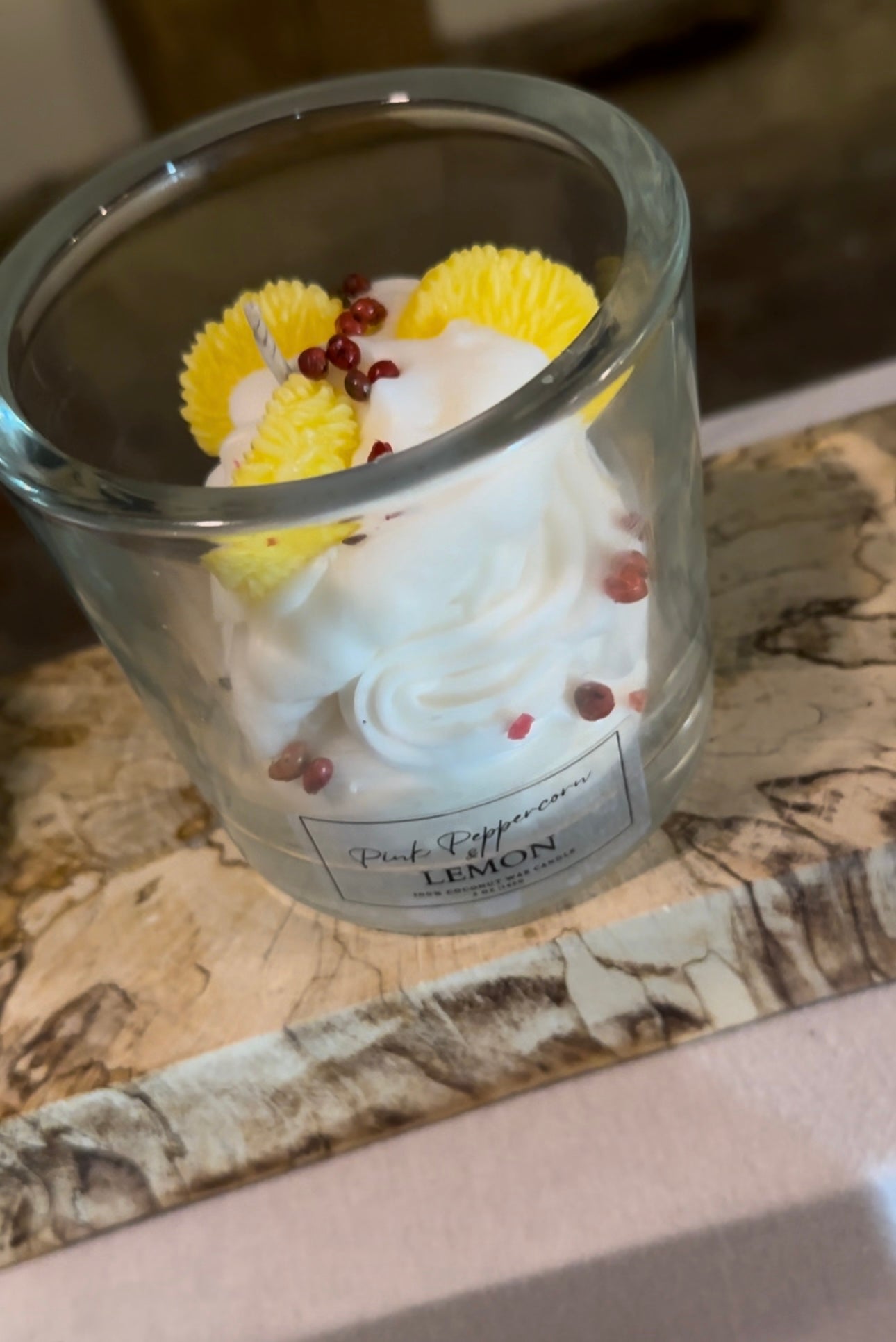 pink peppercorn candle 1