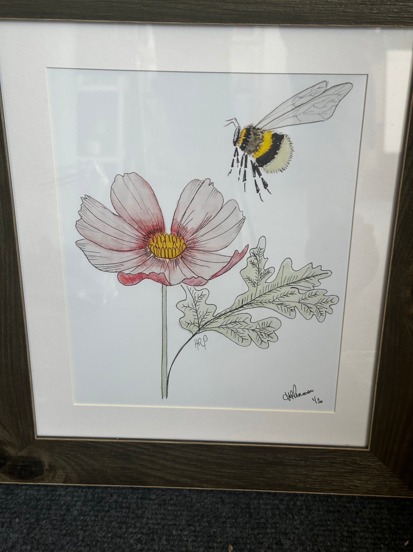 BEE AND COSMOS SOAP DISH