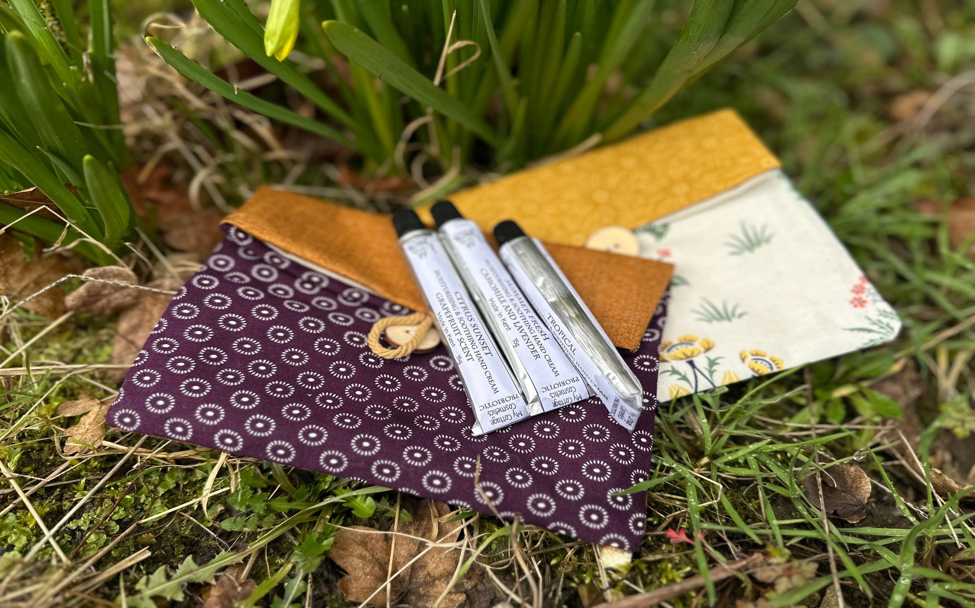 probiotic-handcream-trio-in-handmade-bag