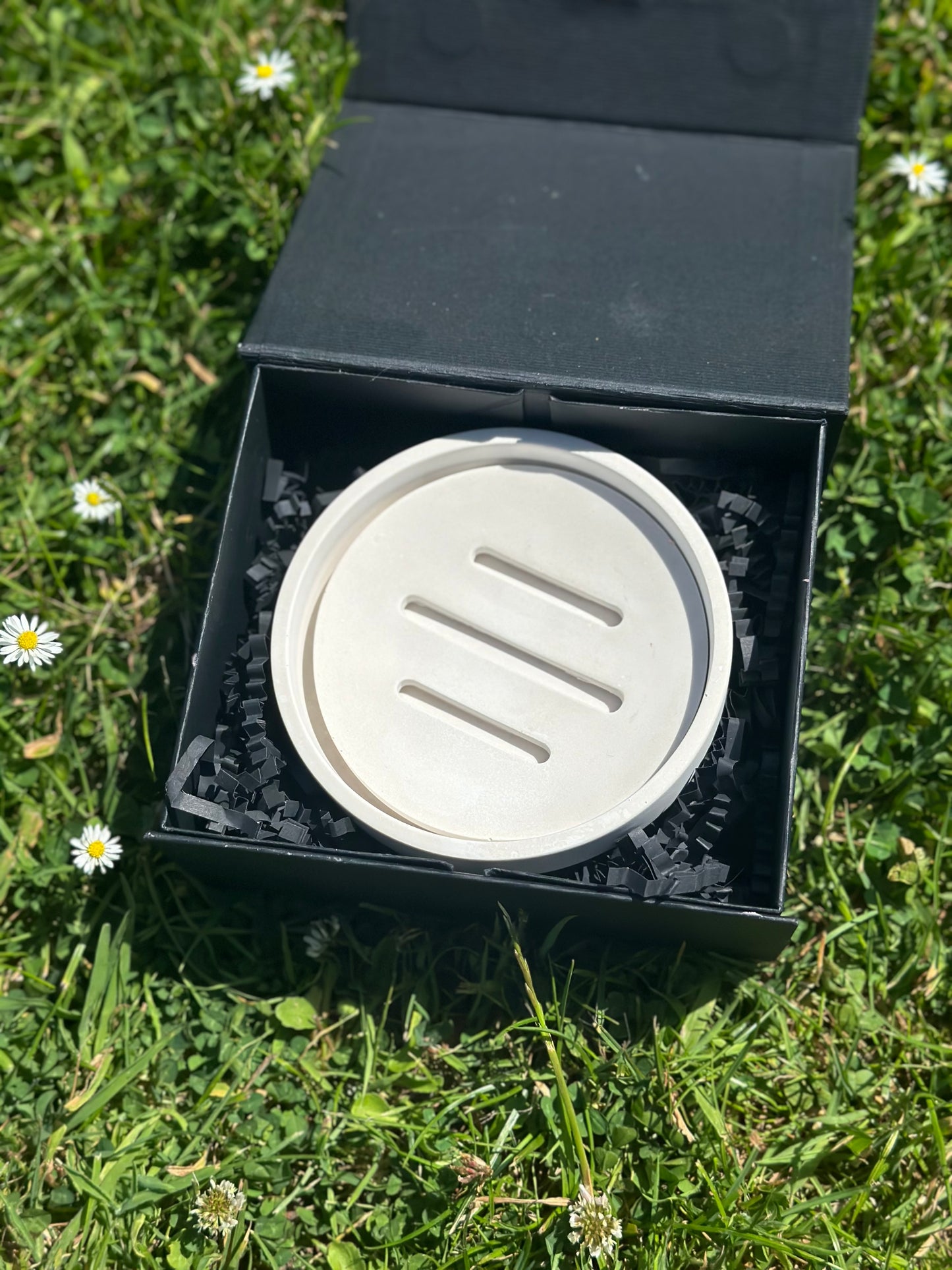 ELEGANT SOAP DISH AND PROBIOTIC SOAP