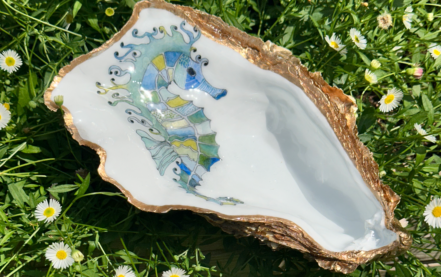Monster Oyster Shell Bathroom Dish