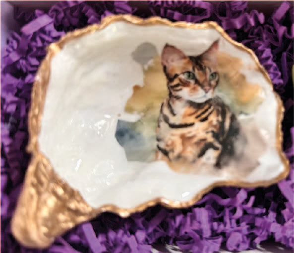 BENGAL OYSTER SHELL SOAP DISH