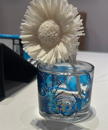 NATURAL SOLA WOOD FLOWER DIFFUSER KIT - DAISY