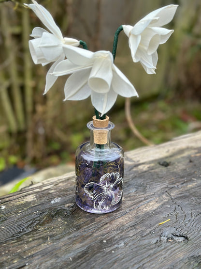 NATURAL WOOD DIFFUSER FLOWERS - DAFFODIL