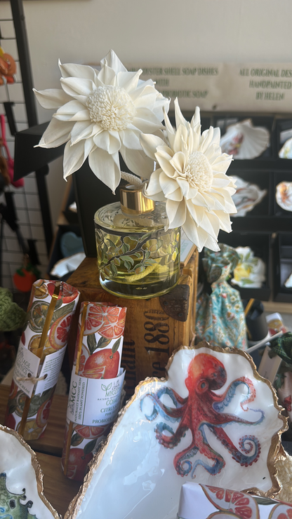 NATURAL SOLA WOOD FLOWER DIFFUSER KIT - DAHLIA
