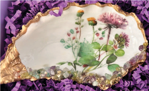 THISTLE OYSTER SHELL SOAP DISH