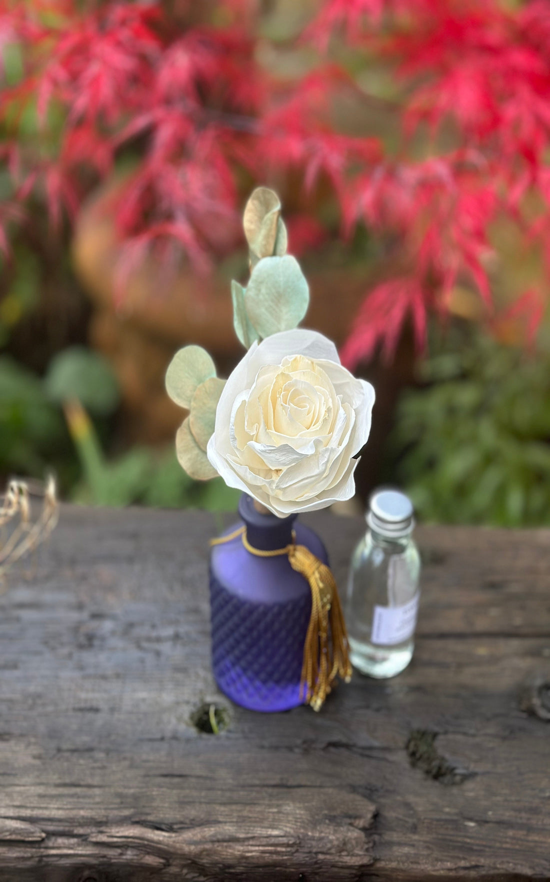 NATURAL WOOD ROOM DIFFUSERS - ROSE | My Cottage Cosmetics