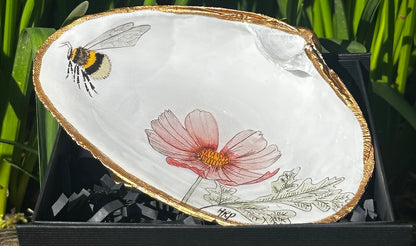 BEE AND COSMOS SOAP DISH