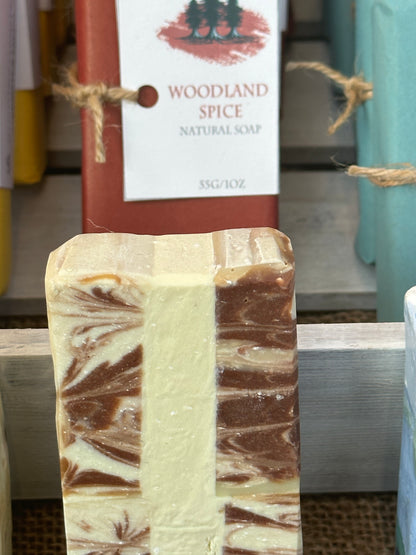 woodland spice probiotic soap